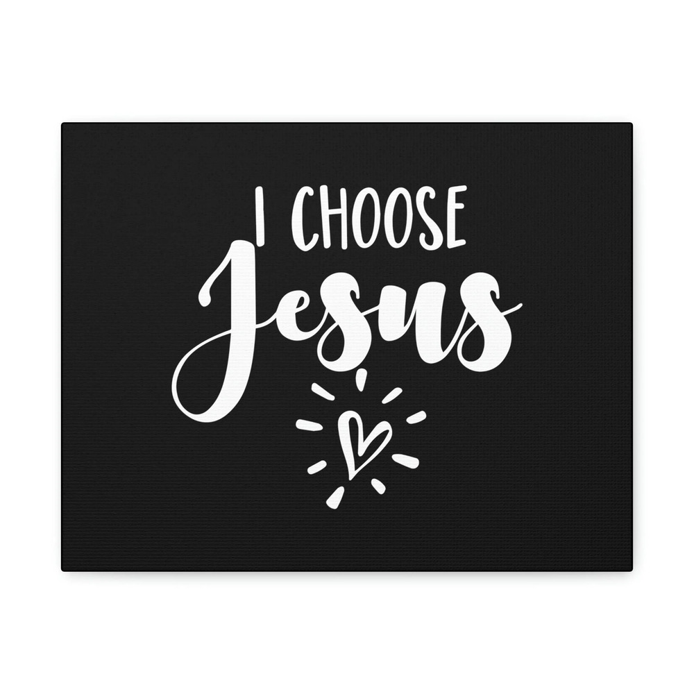 Scripture Walls I Choose Jesus 1 Timothy 2:5 Heart Christian Wall Art Bible
